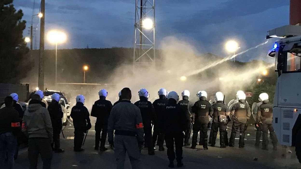 StandardCharleroi un des hooligans impliqué dans les affrontements a