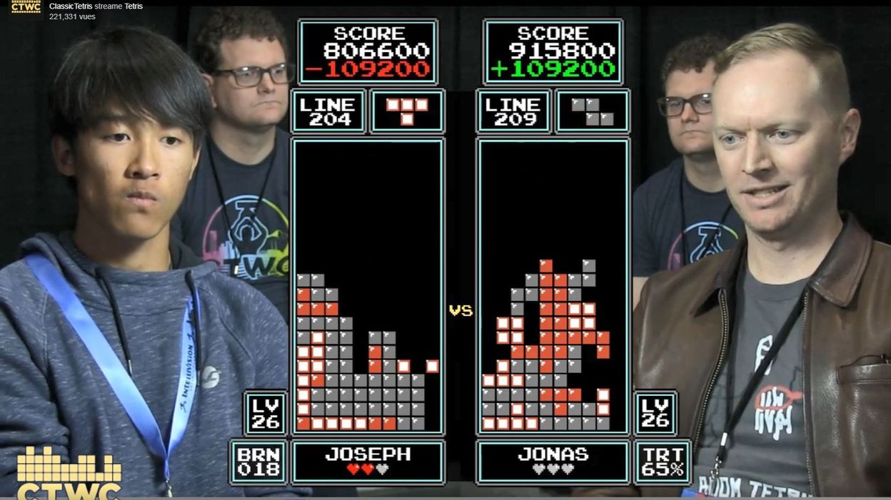 Le champion du monde de Tetris détrôné par un ado de 16 ans 