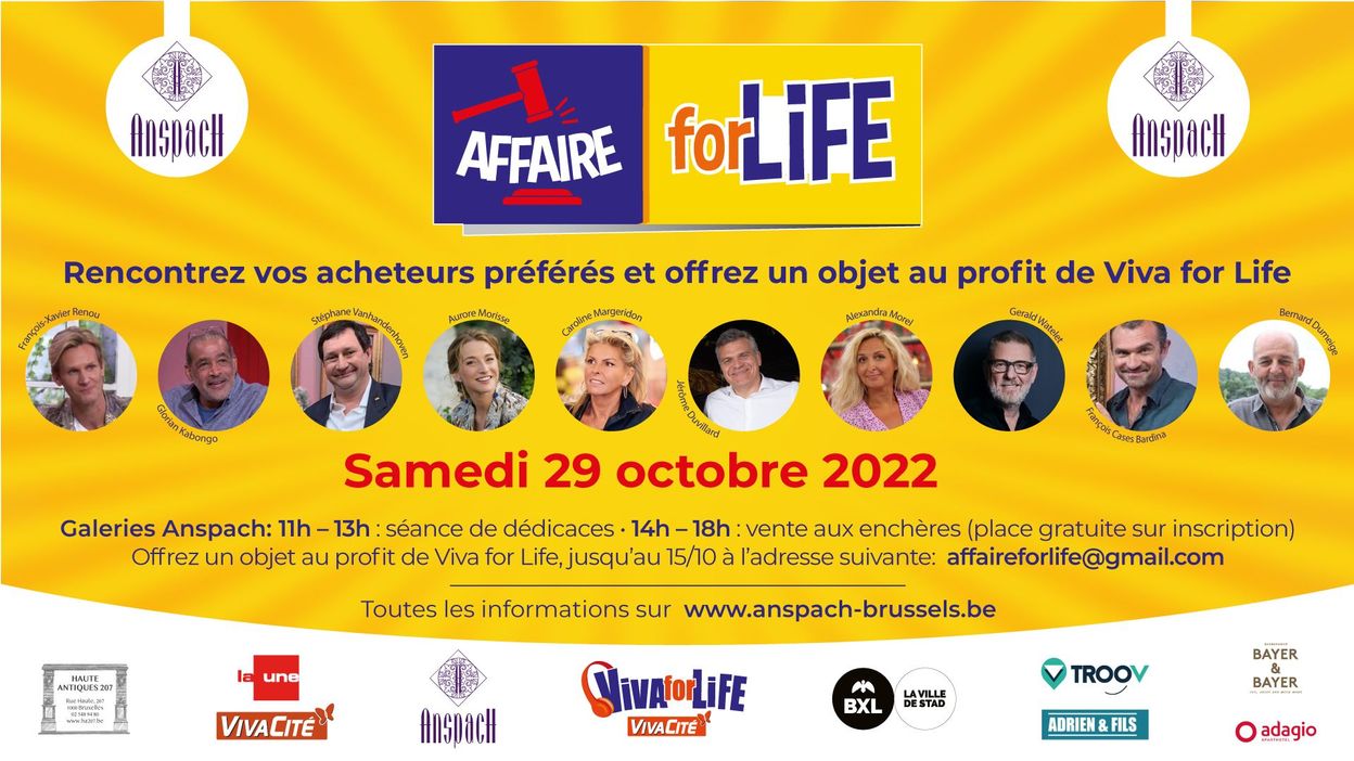 "Affaire for Life" : venez à la rencontre des acheteurs d’Affaire conclue à Bruxelles