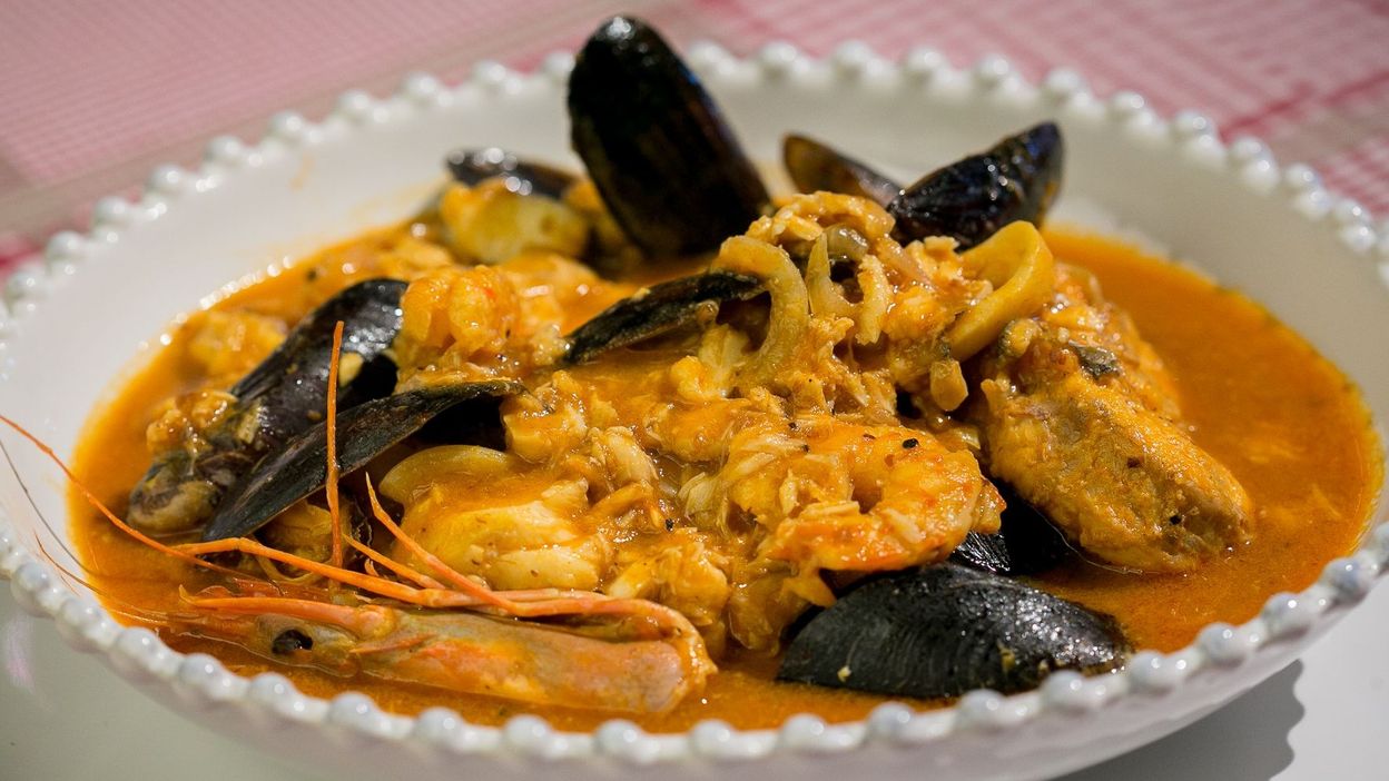 Zarzuela de fruits de mer RTBF Actus