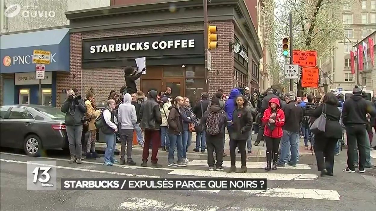 Former Ses Employés Contre Le Racisme Starbucks Tente De Montrer Lexemple Rtbf Actus 