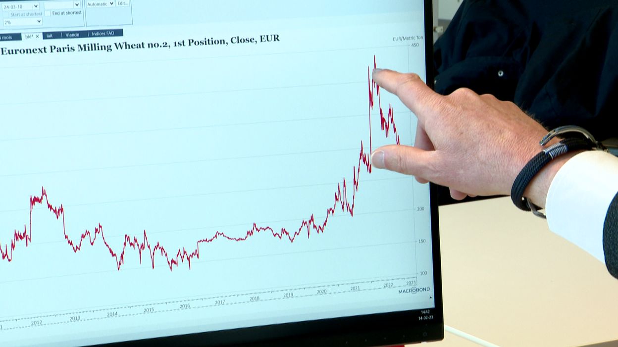 La spéculation boursière sur les céréales a contribué à la hausse des
