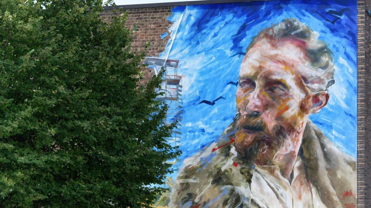 Une fresque murale de Cuesmes figure parmi les 20 plus belles du pays -  rtbf.be