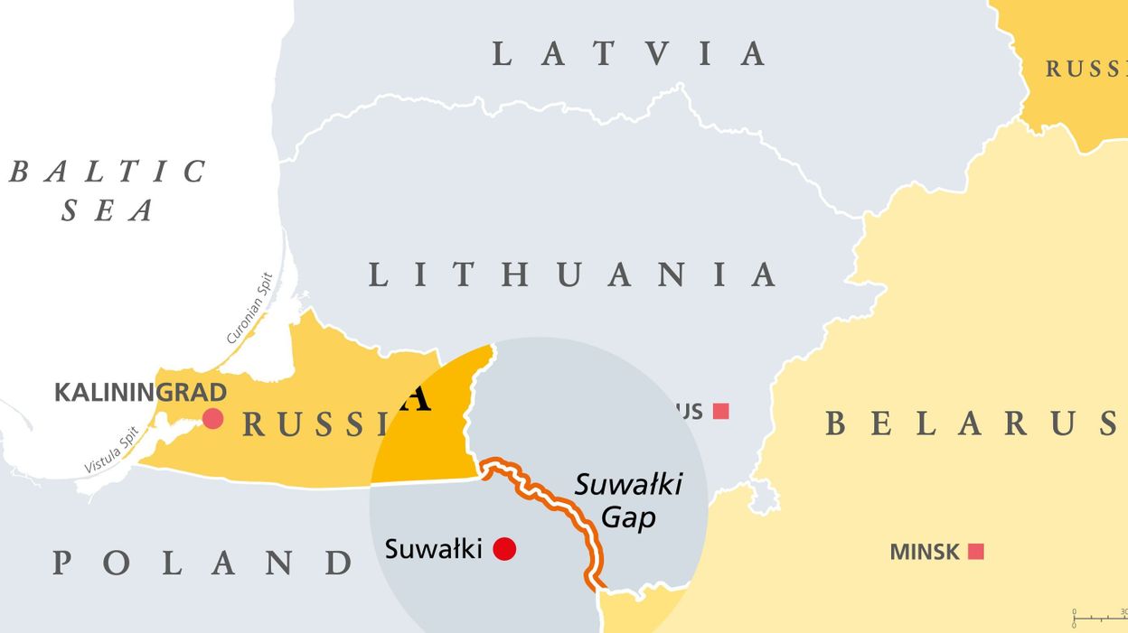 Un jour, une carte : le corridor de Suwalki, 65 km qui peuvent faire
