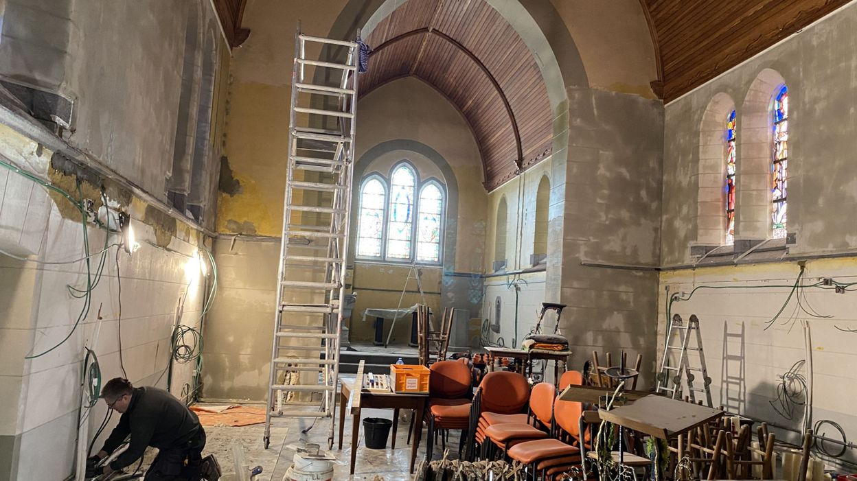 Rénover pour mieux célébrer, le Prieuré de MalèvesSainteMarie est en