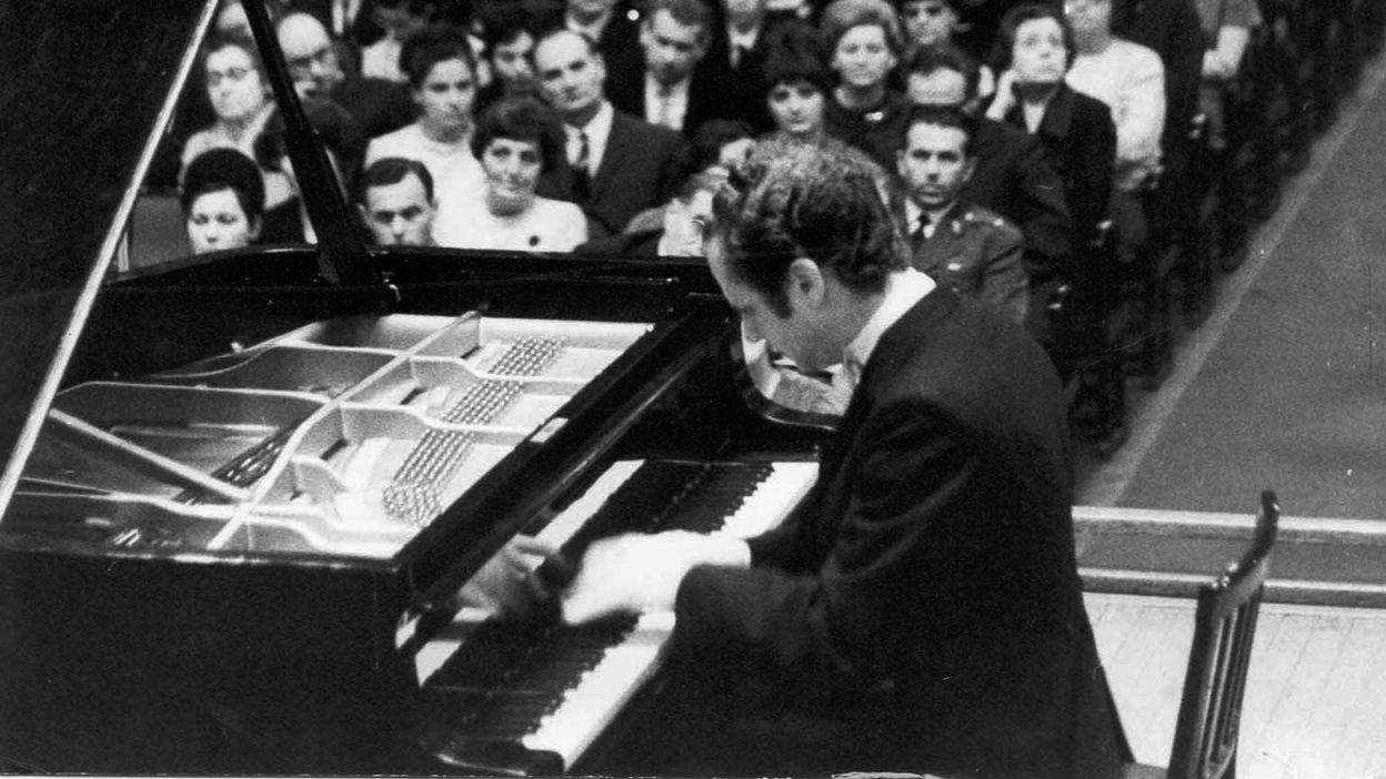 Malcolm Frager, 1er lauréat 1960 RTBF Actus