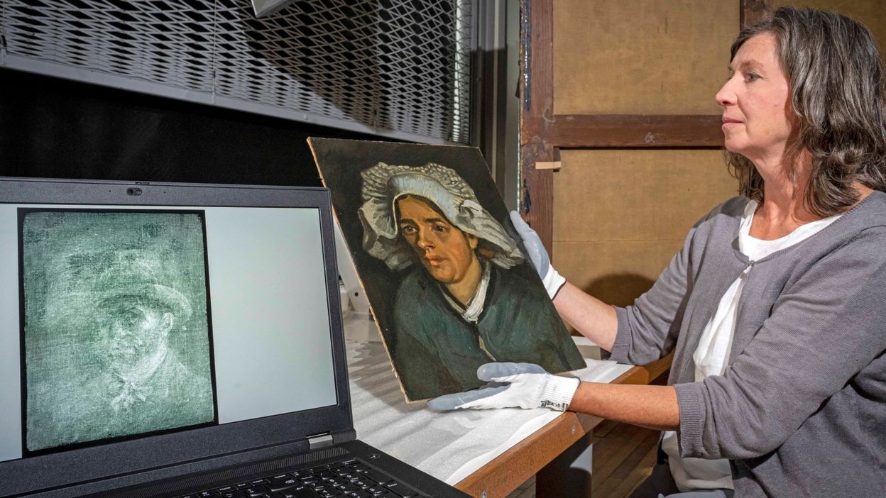 Le tableau 'Tête de femme (Gordina de Groot)' de van Gogh adjugé plus