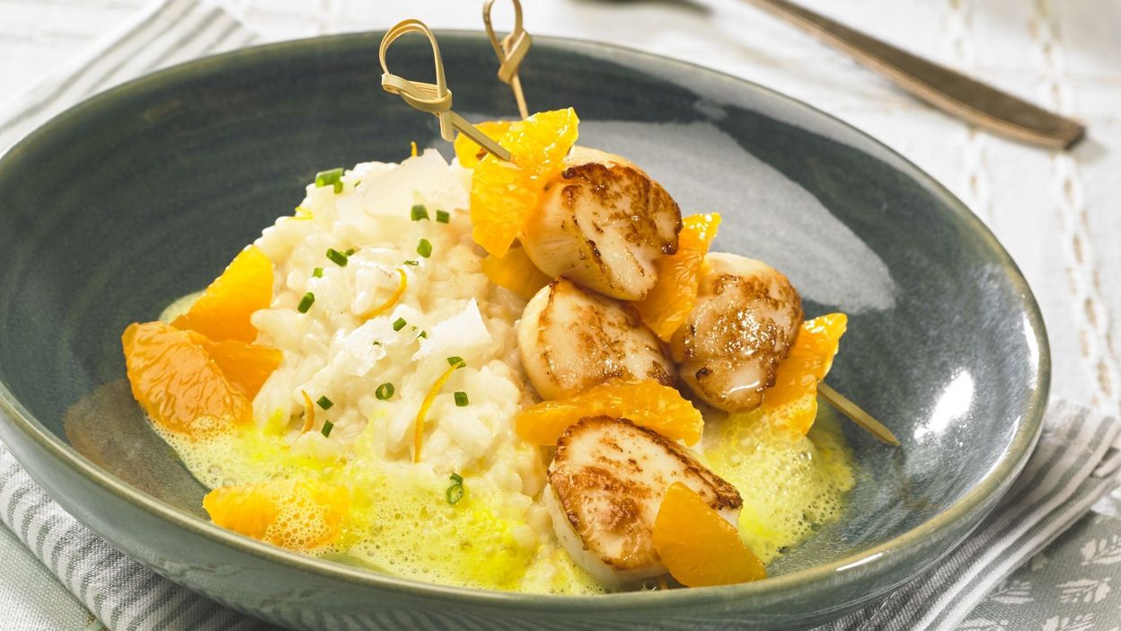 Recette SaintJacques aux chicons et aux pommes RTBF Actus