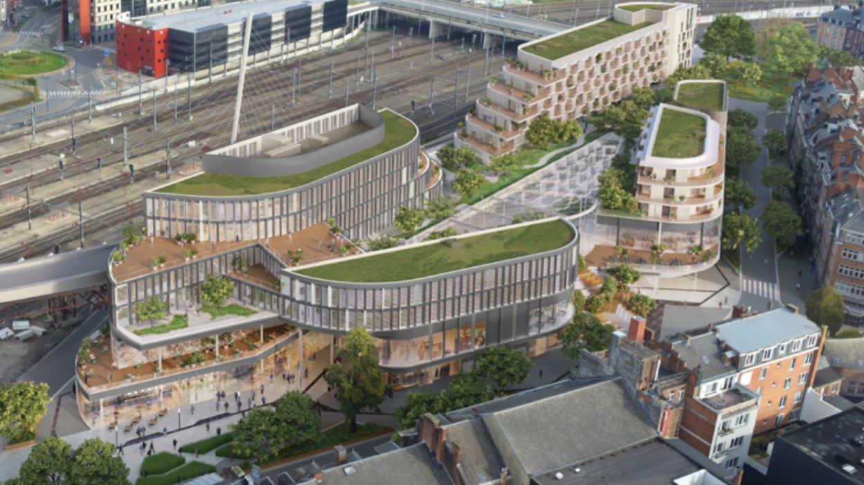 Le futur quartier Léopold présenté aux Namurois RTBF Actus