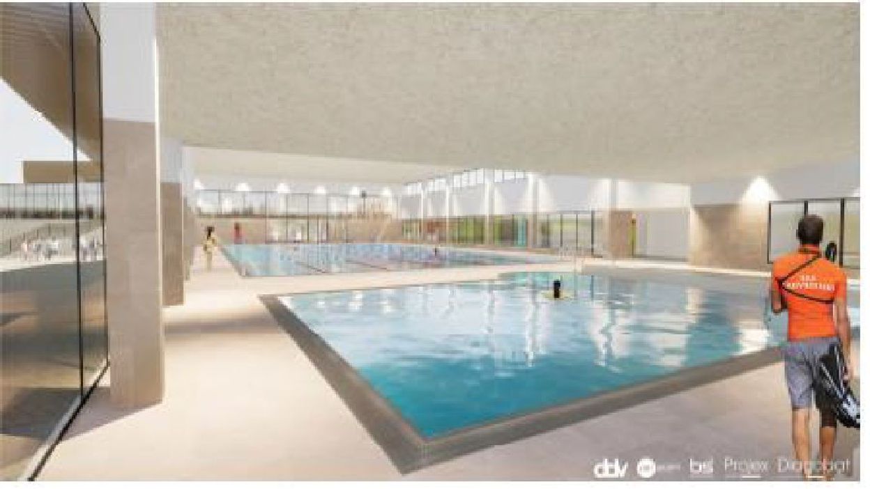 La future piscine de Jodoigne devrait ouvrir ses portes en juin 2024