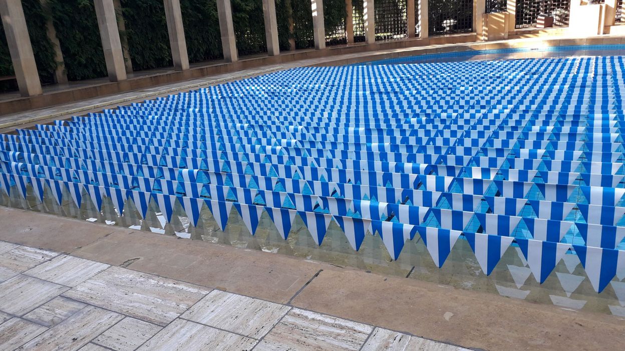 Flags, les artistes pavoisent à la Villa Empain RTBF Actus