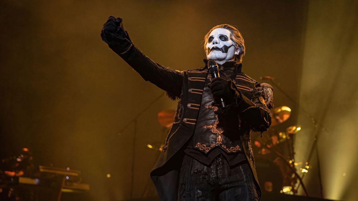 Le chanteur de ghost perd sa voix sur sc ne rtbf actus