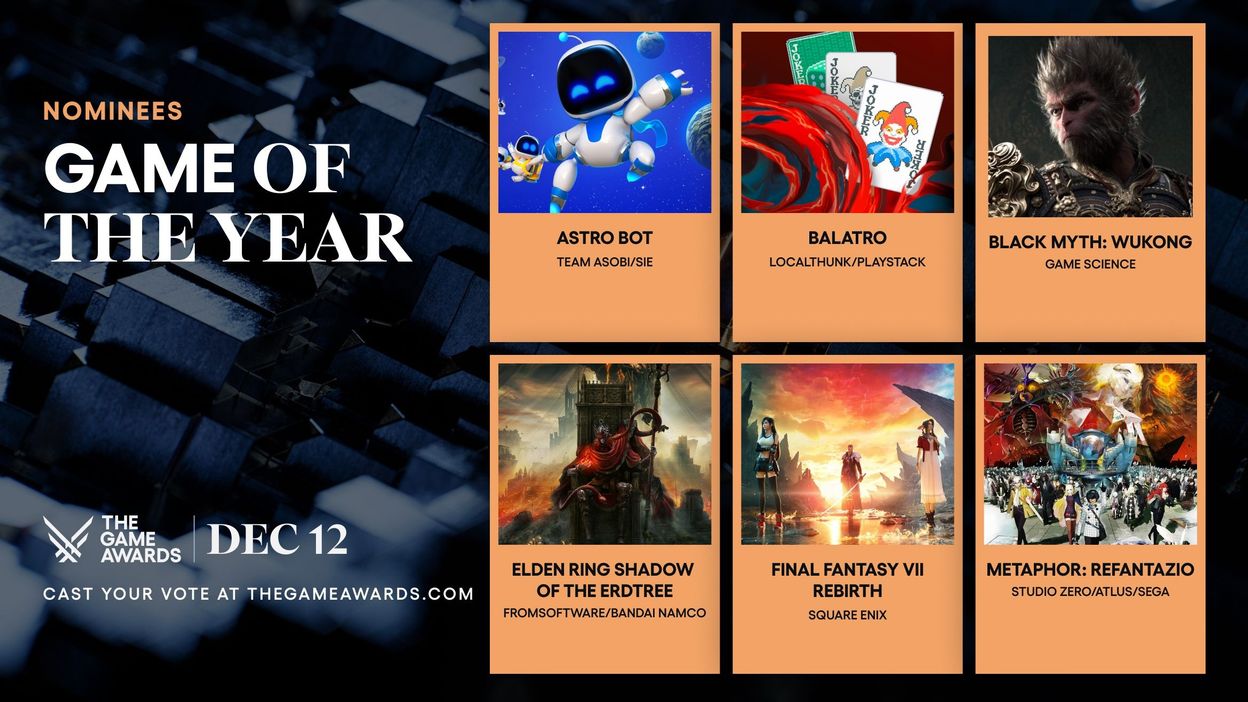 Quels sont les meilleurs jeux vidéo sortis en 2024 ? - RTBF Actus