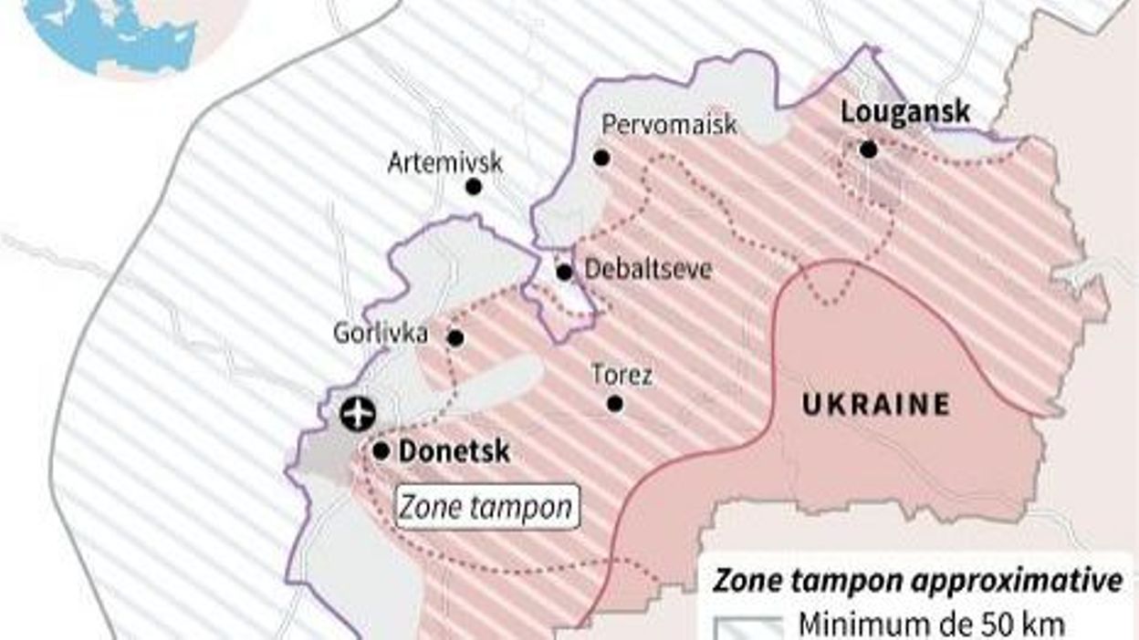 Ukraine Les Accords De Minsk En Grand Danger à Quelques Heures Du Cessez Le Feu Rtbf Actus 