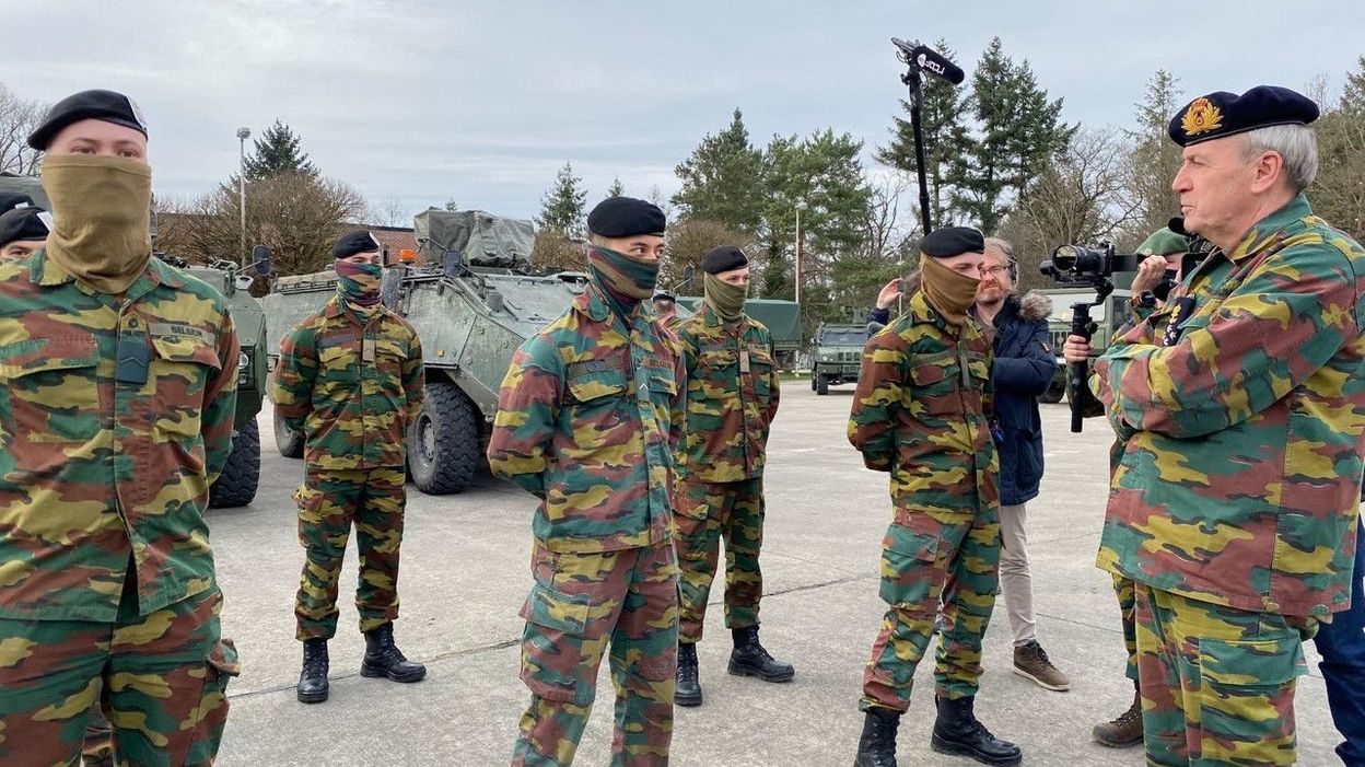 300 militaires casernés à MarcheenFamenne se préparent à partir en