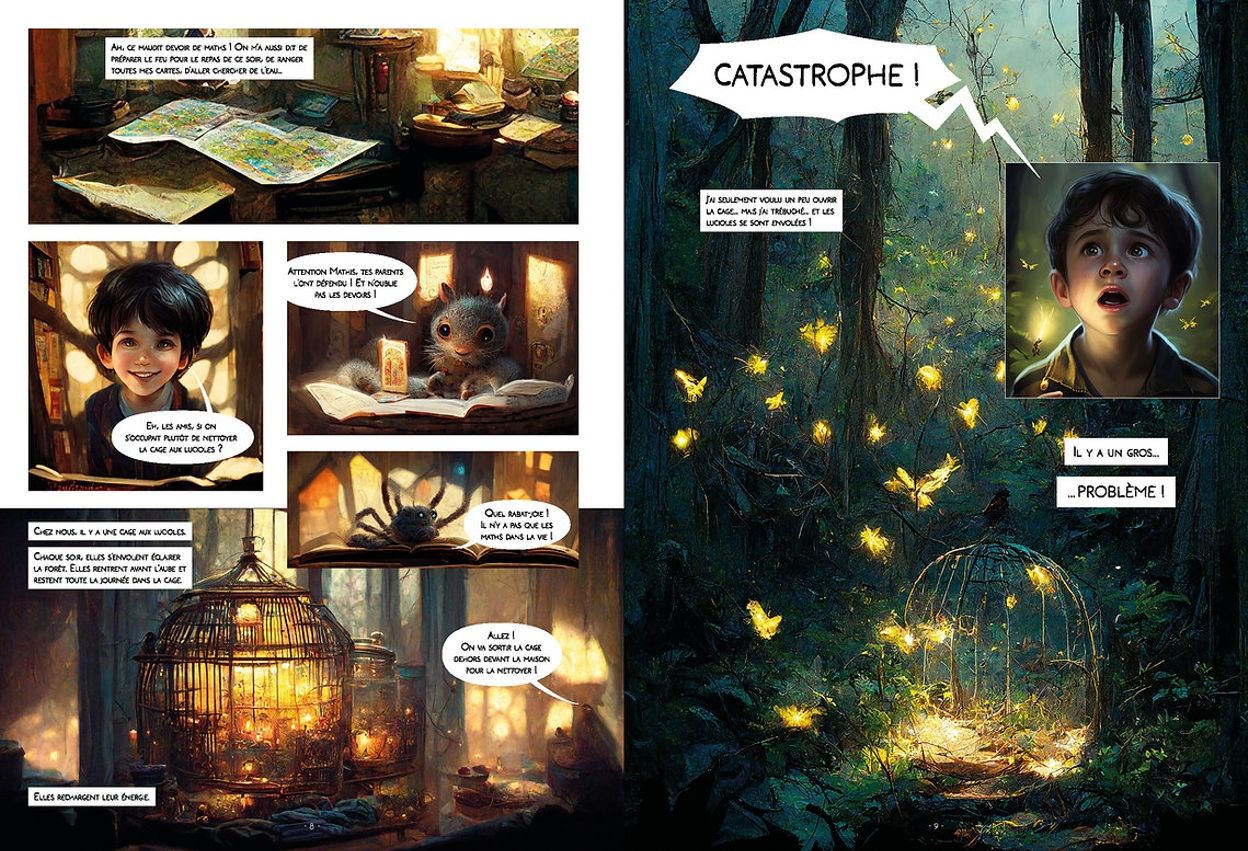 Mathis et la Forêt des Possibles – la première bande non dessinée