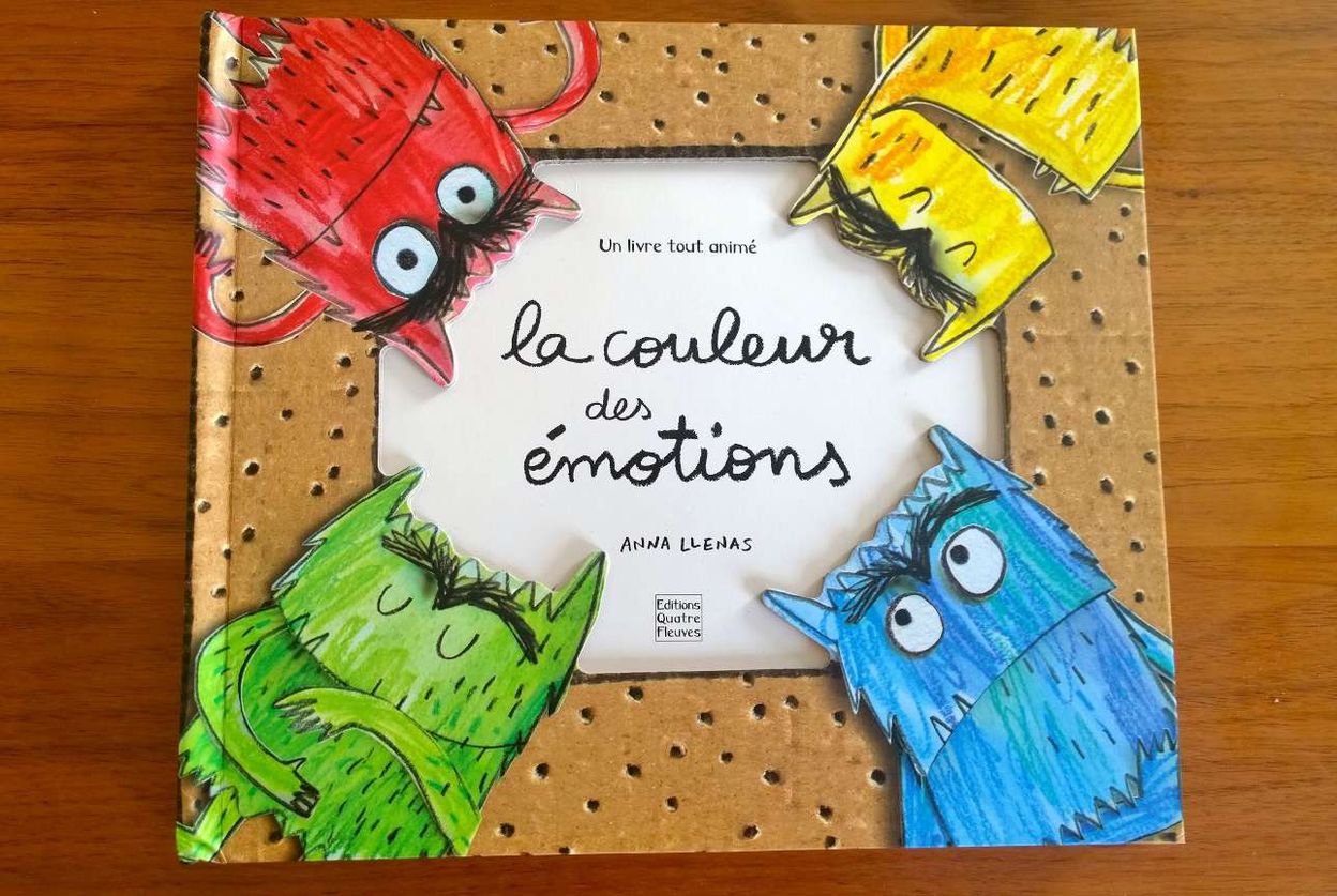  La couleur des émotions - Un livre tout animé - Llenas