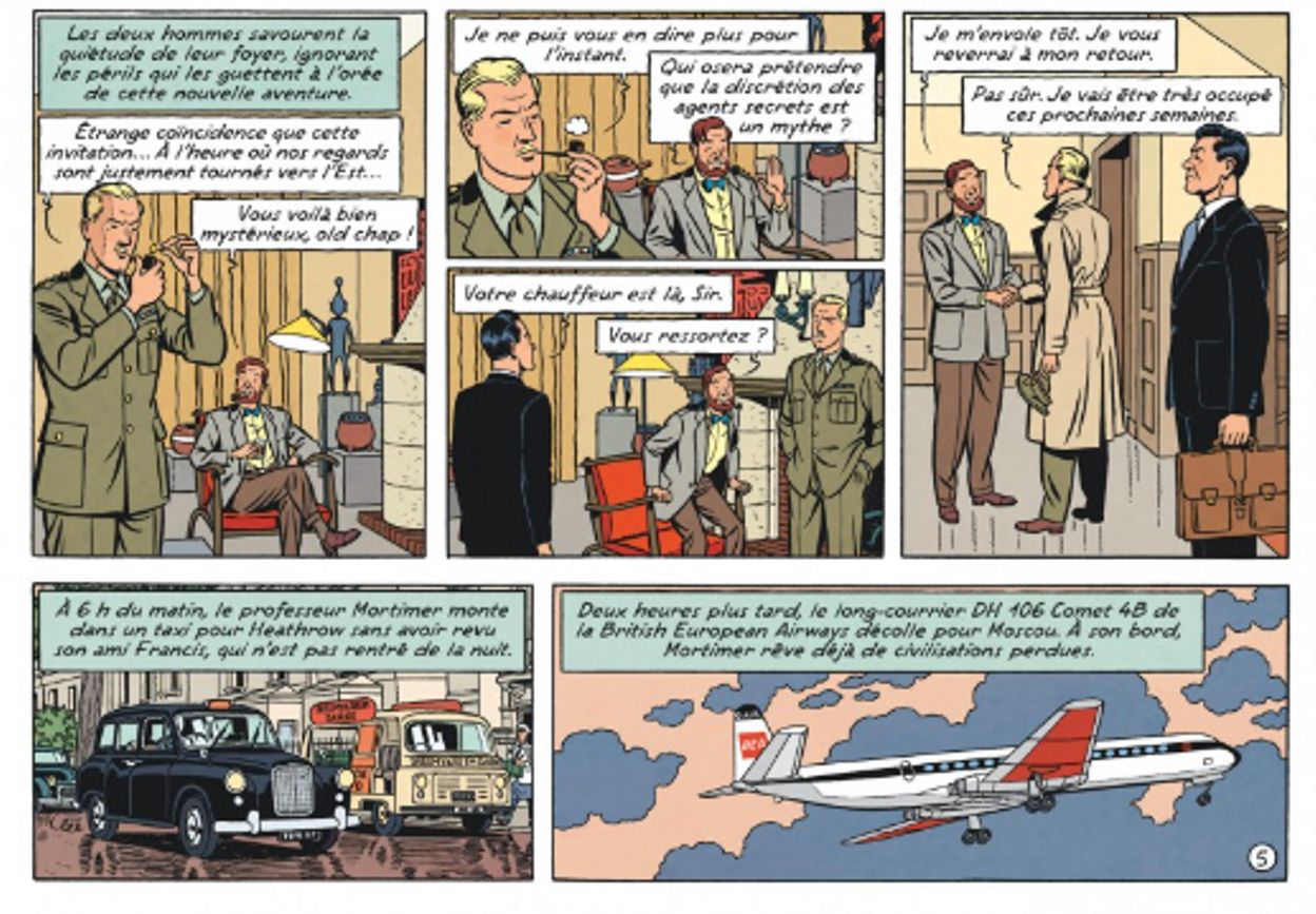 Sortie BD : Blake &amp; Mortimer, Huit heures à Berlin - RTBF Actus