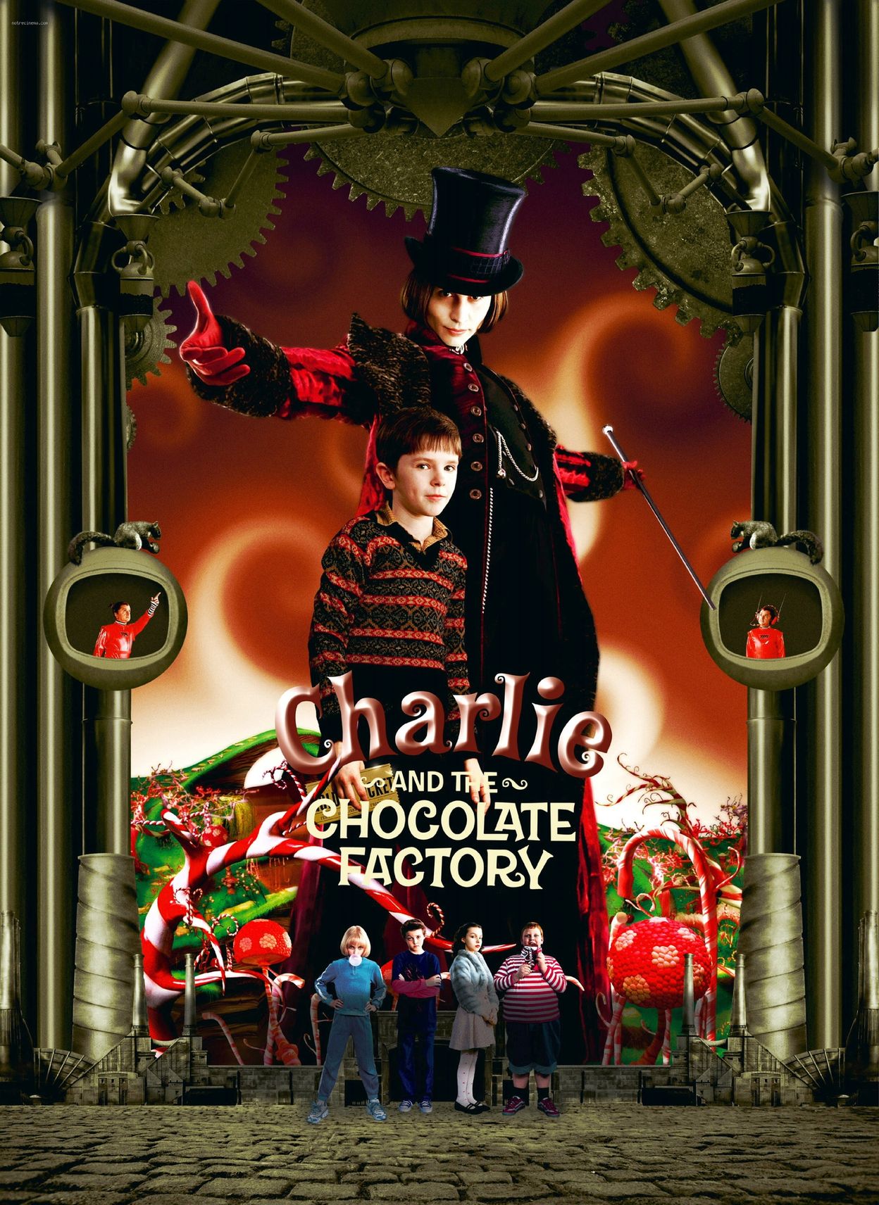 L'enfant dans Charlie et la chocolaterie aurait dû être noir