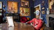 Pi&egrave;ce dans le mus&eacute;e Ensor lors de sa r&eacute;ouverture apr&egrave;s des travaux de r&eacute;novation &agrave; Ostende, jeudi 16&nbsp;juillet 2020.