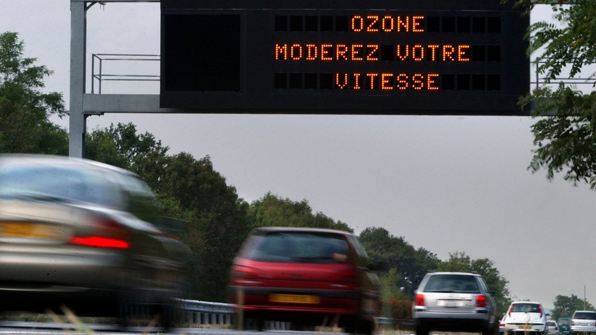 Canicule: le seuil d'information pour l'ozone sera probablement dépassé dimanche