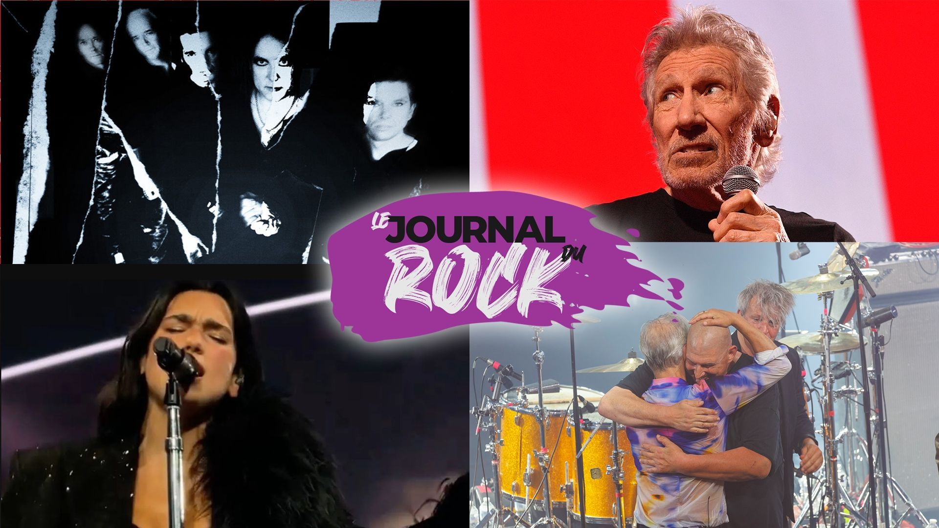 L’actu rock de la semaine : Iron Maiden, The Cure, Dua Lipa, Antoine de Caunes et la mauvaise humeur de Roger Waters
