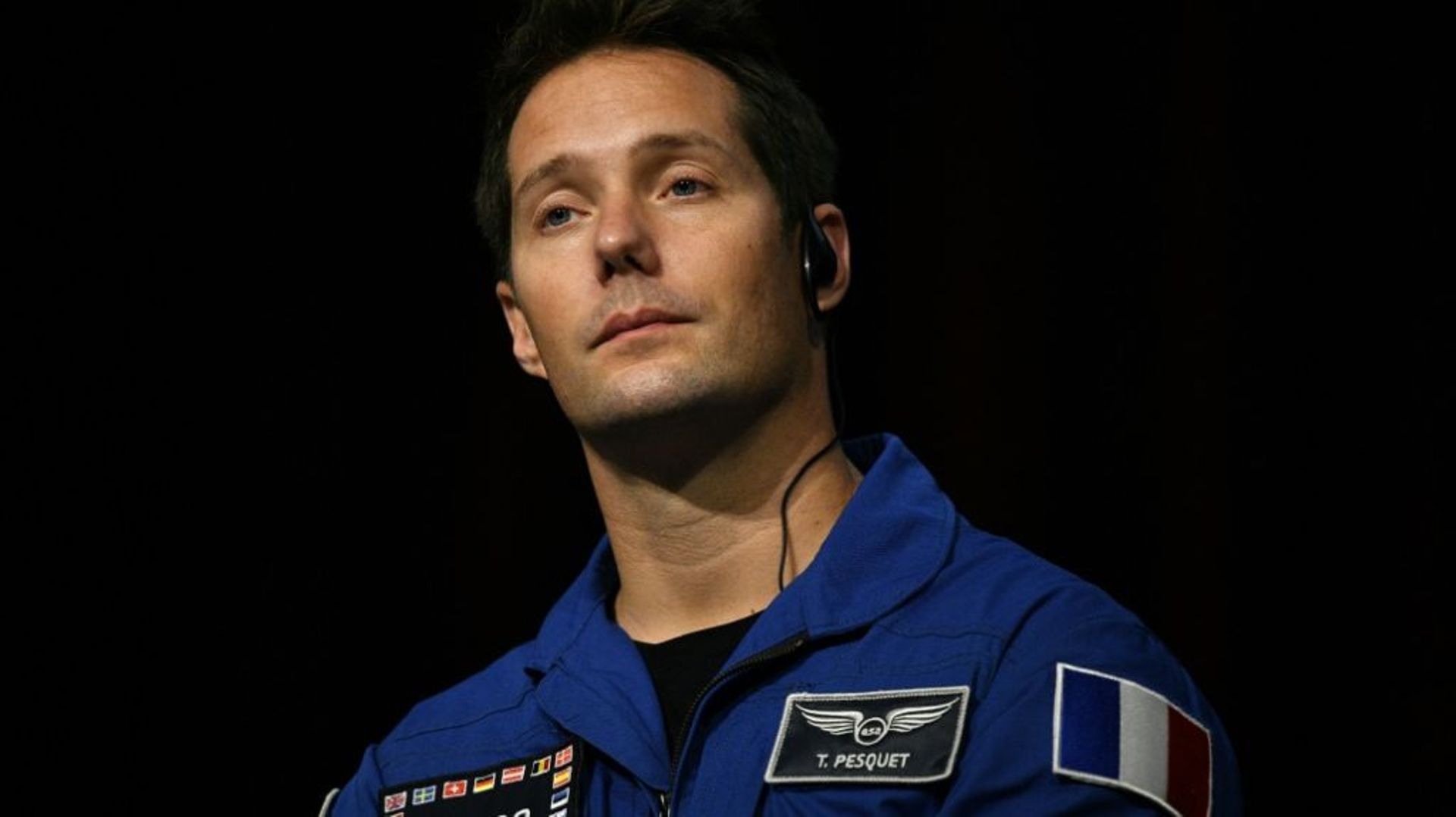 L'astronaute français Thomas Pesquet lors d'une conférence de presse en septembre 2019 à Tokyo