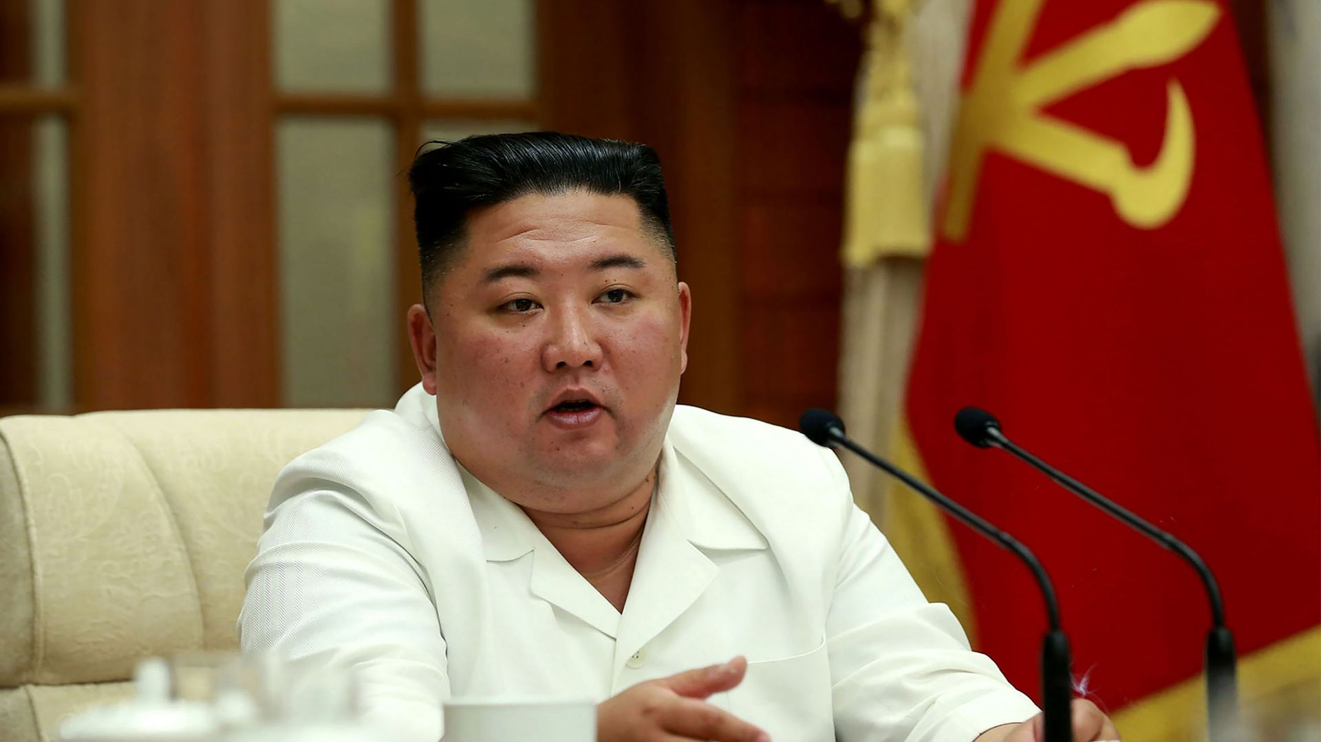 Le dirigeant nord-coréen.