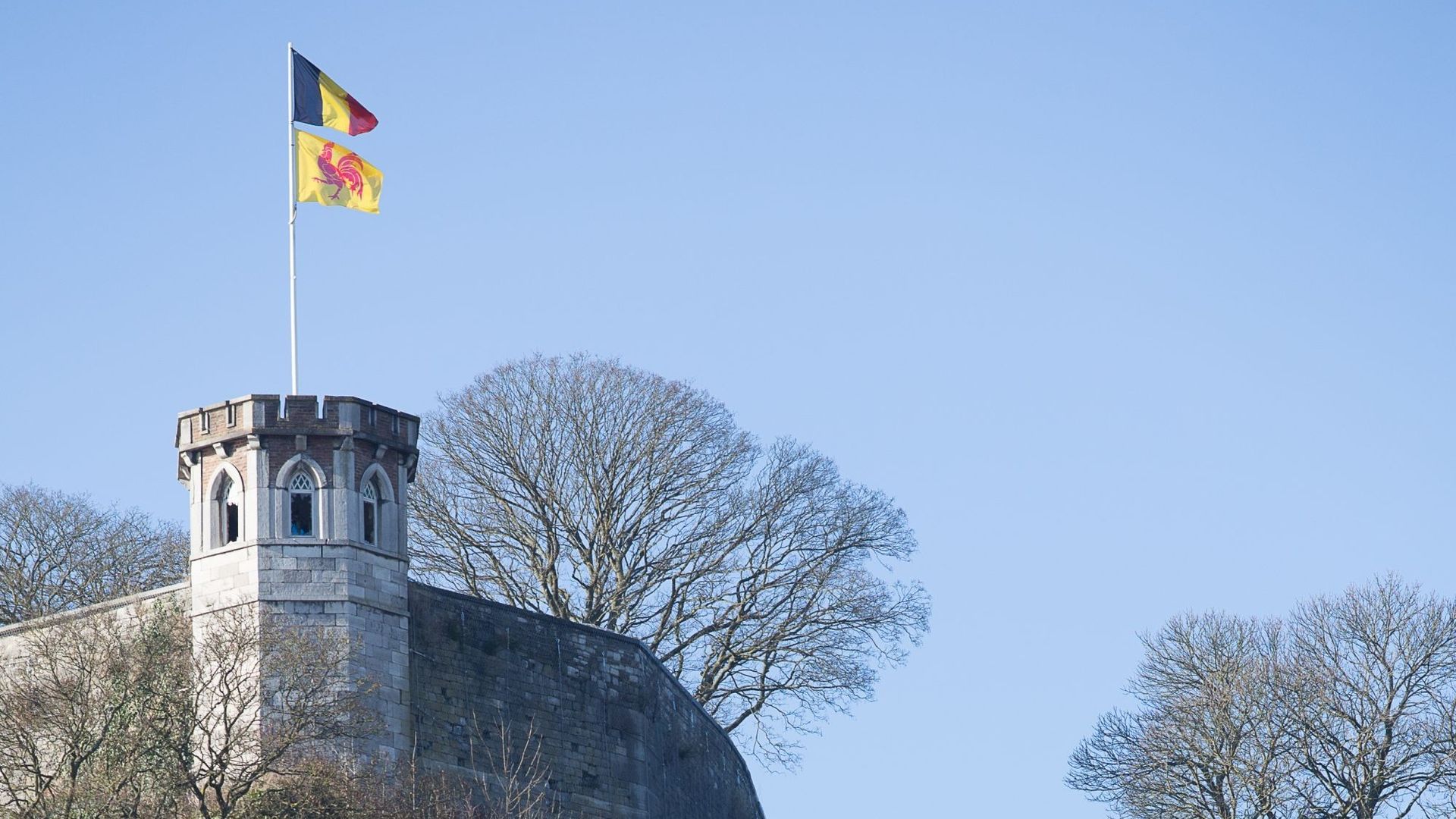 Le Bastion de Sambre de la Citadelle de Namur en rénovation jusqu'à début 2015