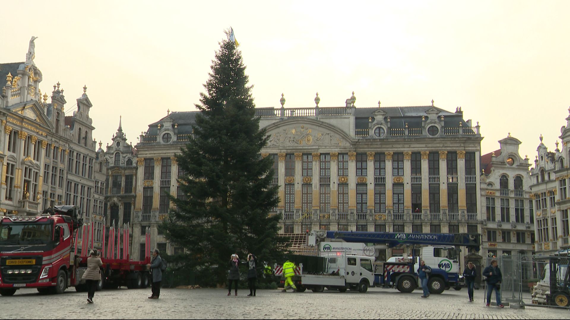 Le sapin de Noël: symbole d'un lien historique entre Stavelot et Bruxelles