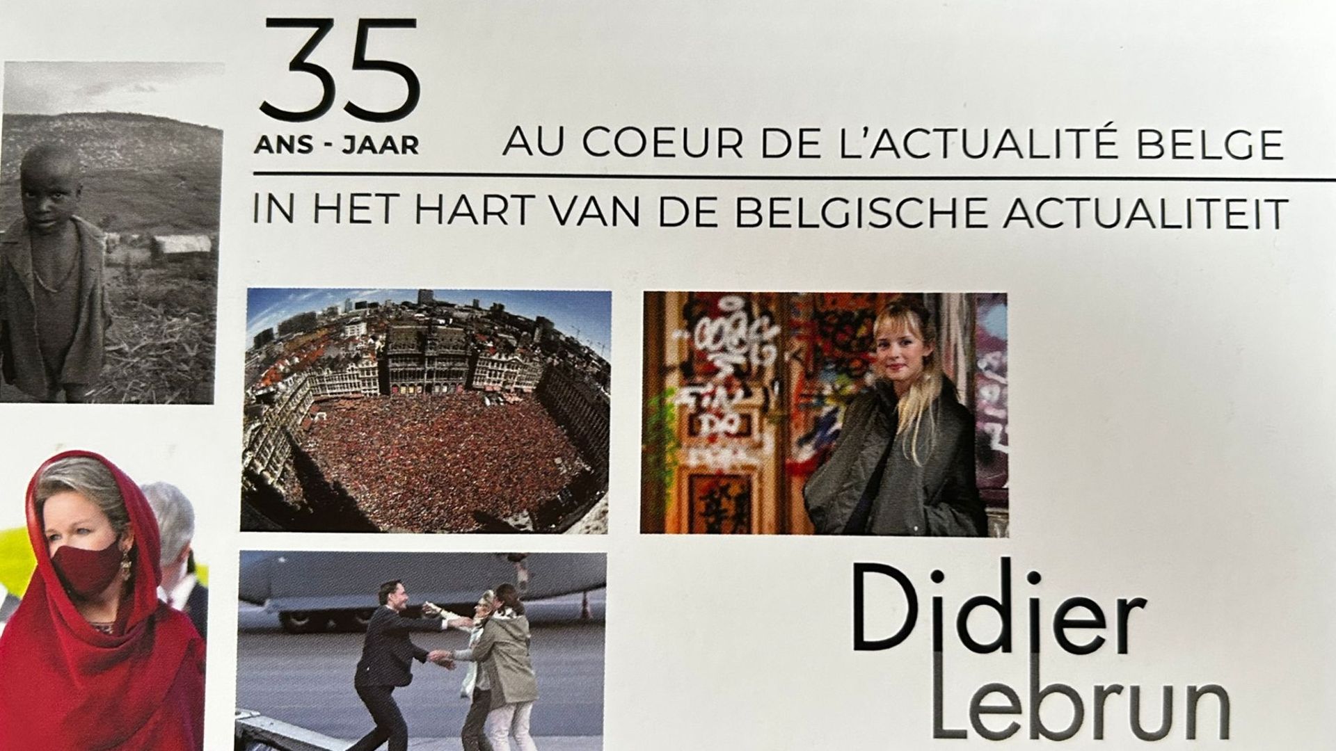 35 ans au cœur de l’actu belge, le photographe de presse Didier Lebrun expose ses meilleurs clichés