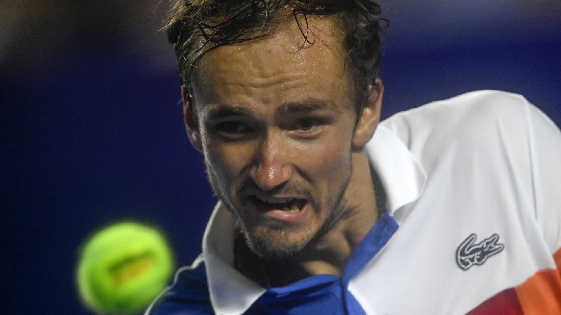 Daniil Medvedev à Acapulco face à Rafael Nadal en demi-finale.