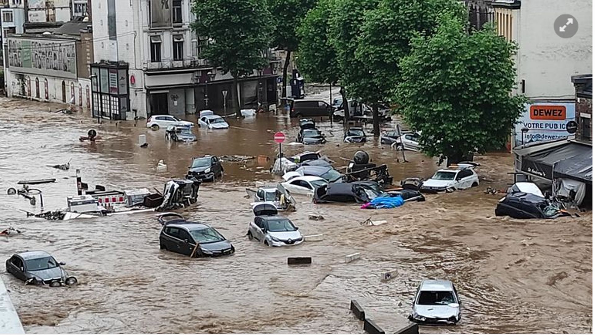 Inondations en Belgique : "J’ai été prise de court" admet la bourgmestre f.f. de Verviers, Sophie Lambert