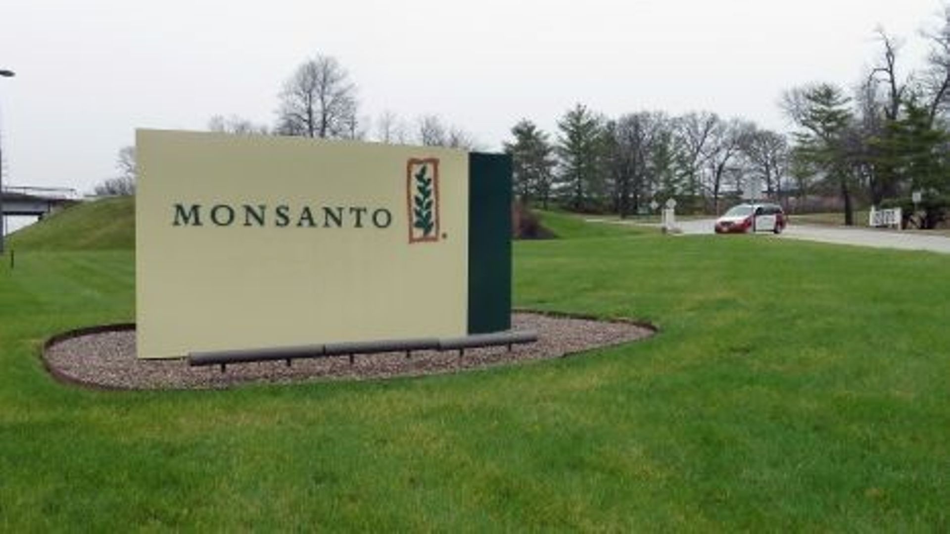 L'entrée du siège de Monsanto à Saint-Louis (Missouri), le 7 avril 2014