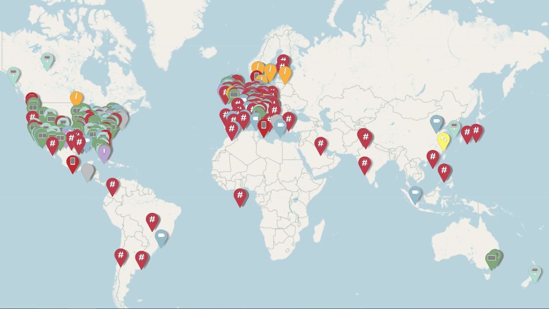 Une carte interactive répertorie toutes les initiatives digitales lancées par les musées du monde entier face à la pandémie.