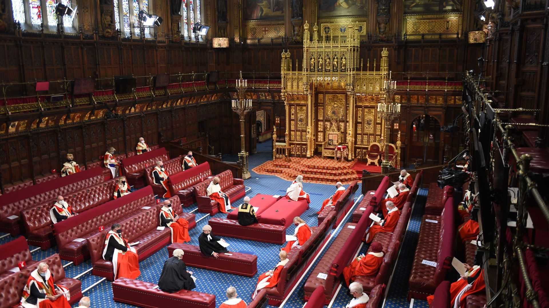 Chambre des Lords, image d'illustration. 