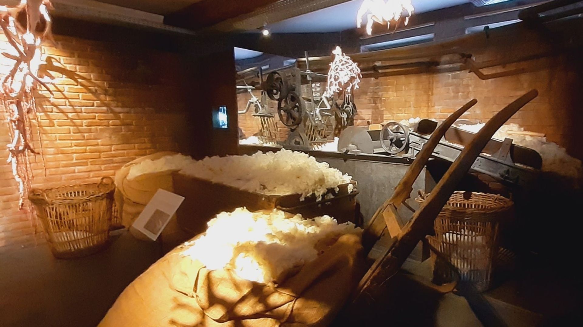 Le léviathan, une machine à laver la laine, conçue par le Verviétois Eugène Melen, est présent dans le parcours permanent