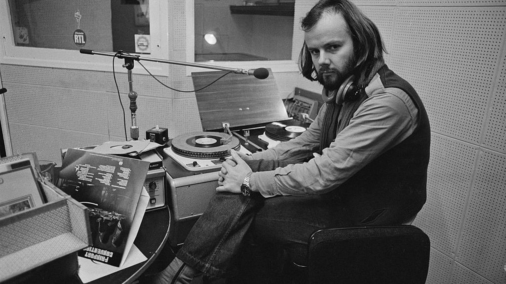 John Peel en studio