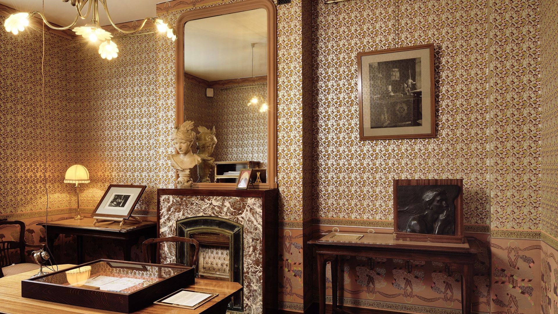 Le bureau de Victor Horta par Pierre Marie.