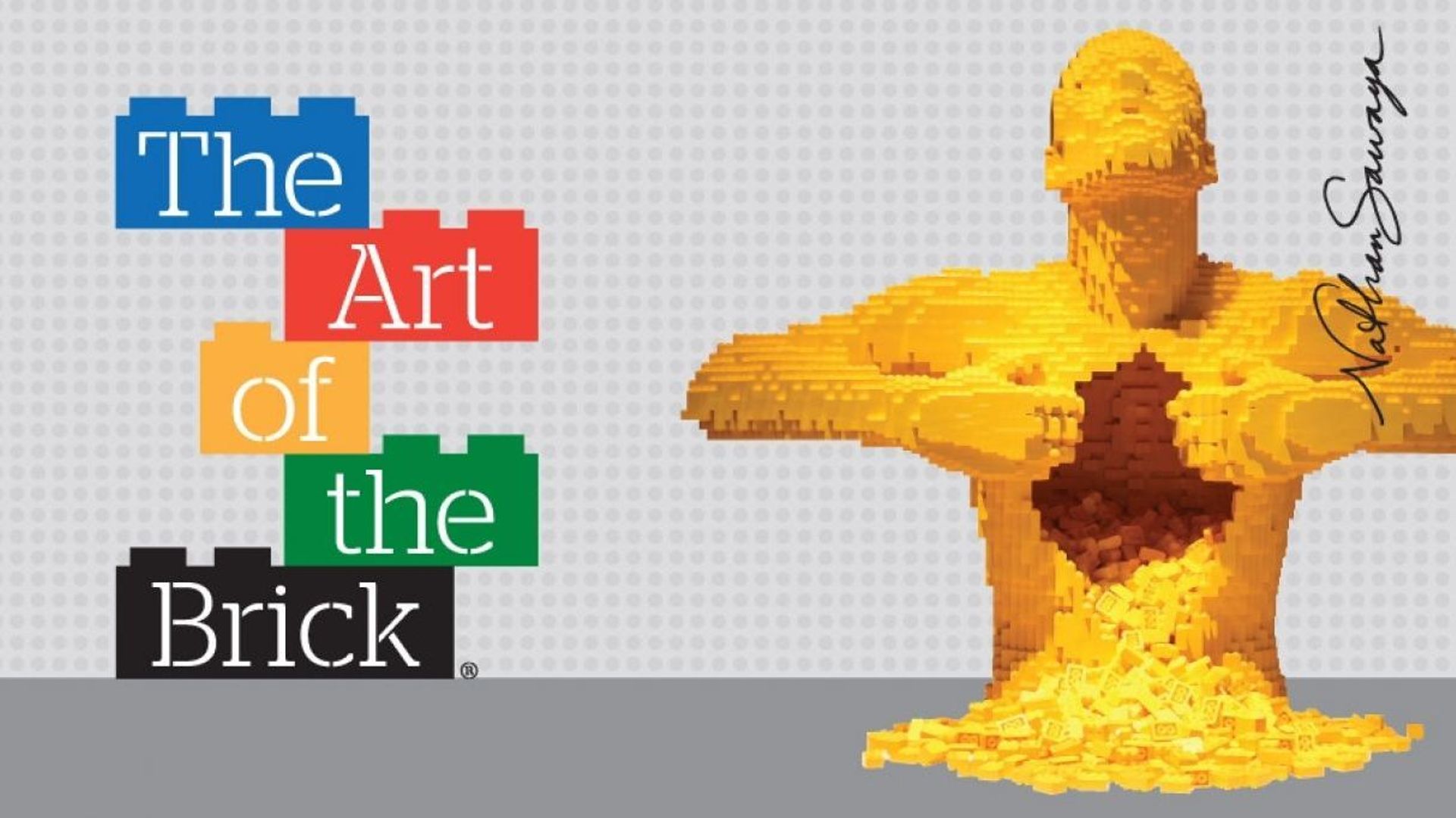 Ouverture de l'exposition "The art of the brick" à la Bourse de Bruxelles
