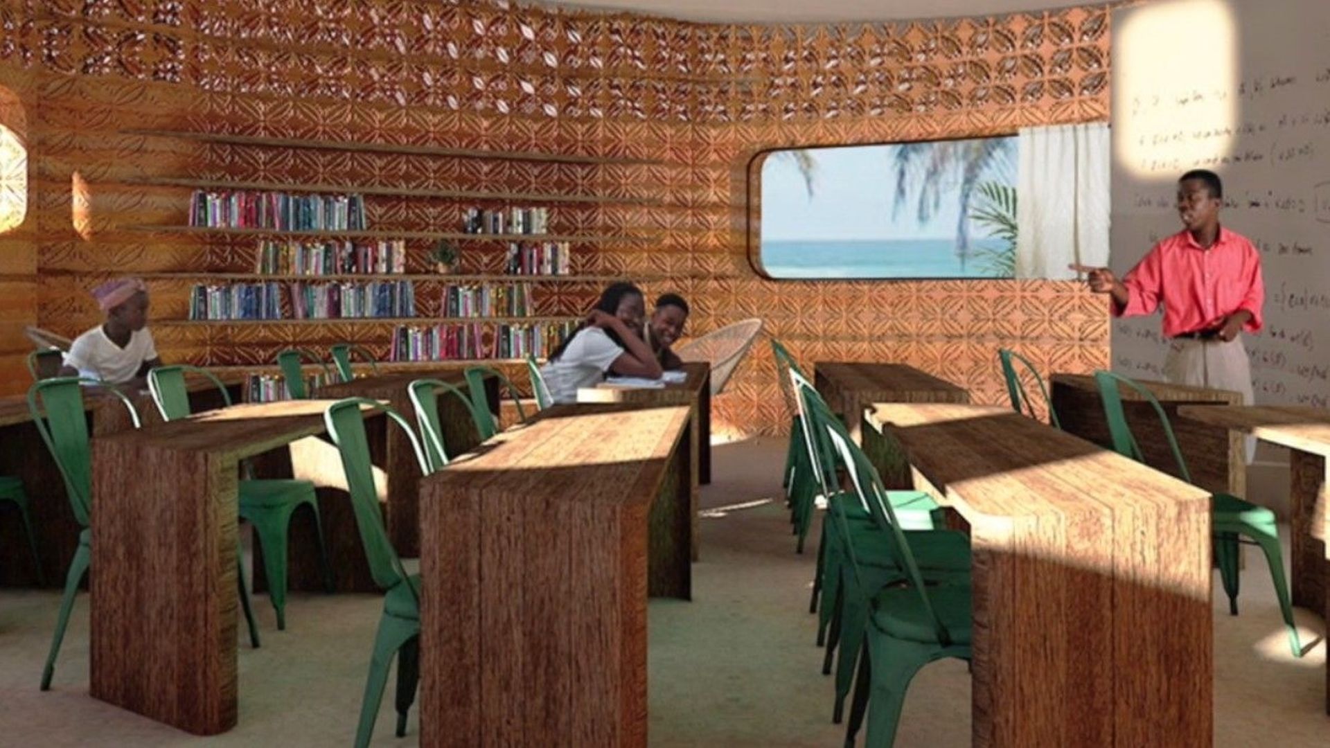 Fermes verticales, murs imprimés en 3D... L'ouverture de cette école d'un nouveau genre est prévue pour l'été 2021-2022 à Madagascar.