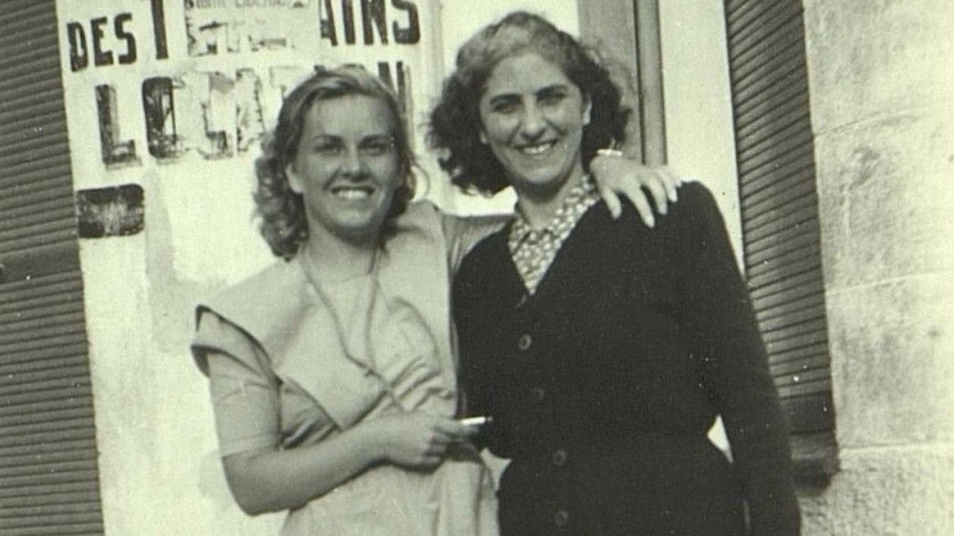 Andrée Geulen et son amie Ida Sterno