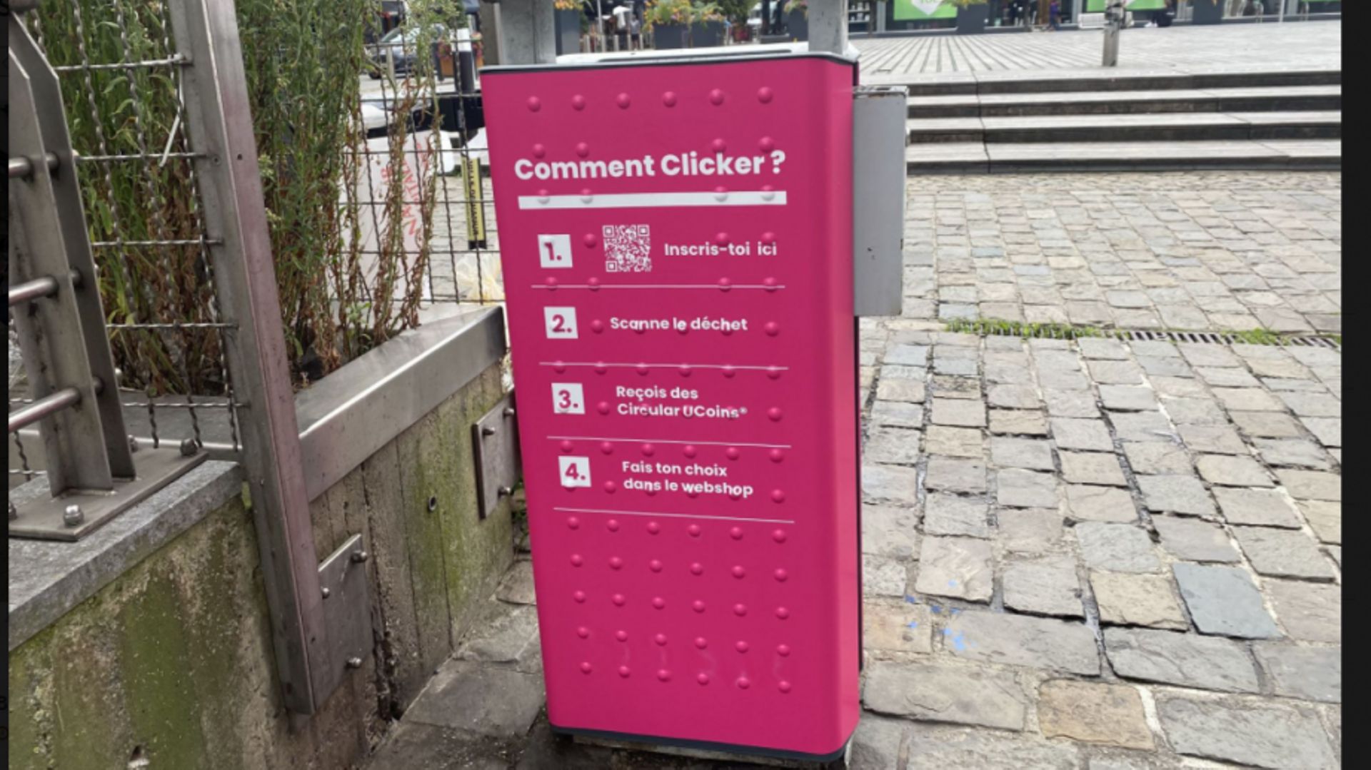 Opération "click"à Namur : débuts timides mais impact positif sur le tri sélectif