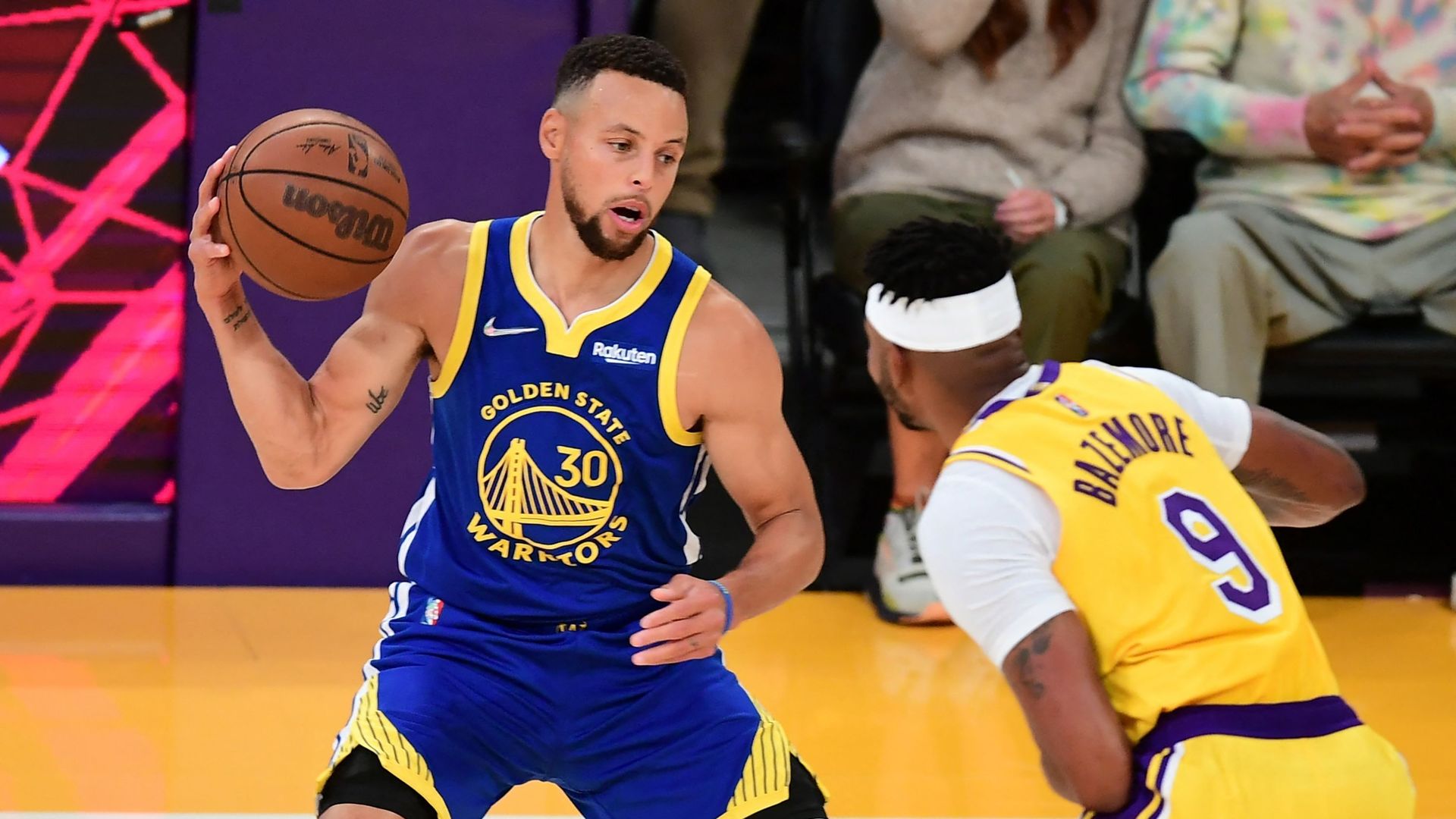 Cette saison, Steph Curry a fait trembler toutes les franchises, même les Lakers de LeBron James.