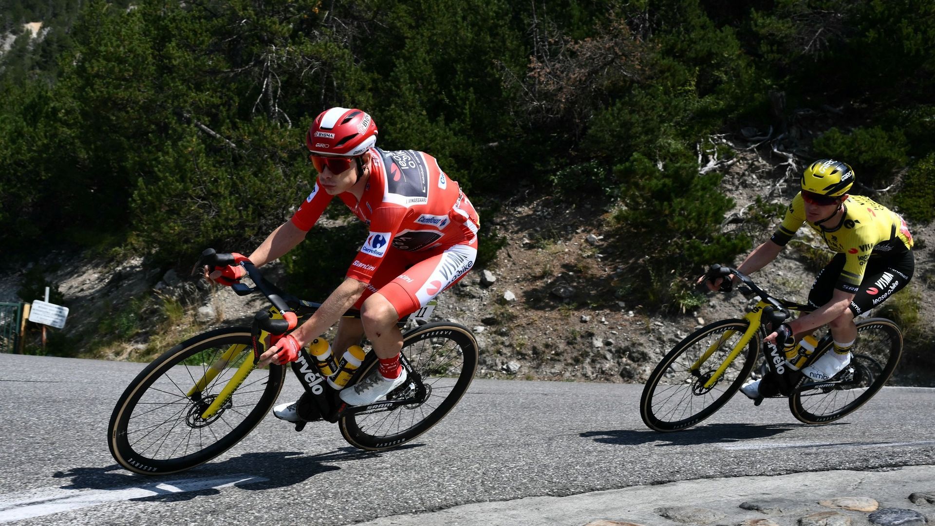 Vuelta, étape 20 : place à l'explication finale entre Jonas Vingegaard et Joao Almeida (Direct commenté 13h10)