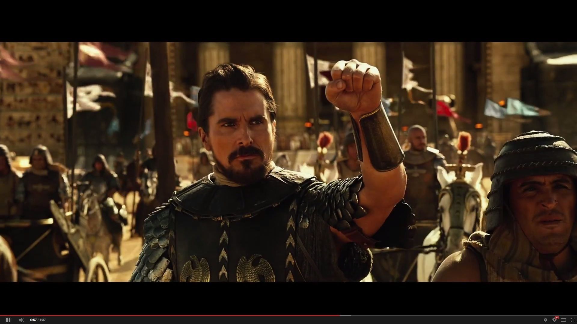 Christian Bale lâche les 10 plaies d'Égypte dans "Exodus"