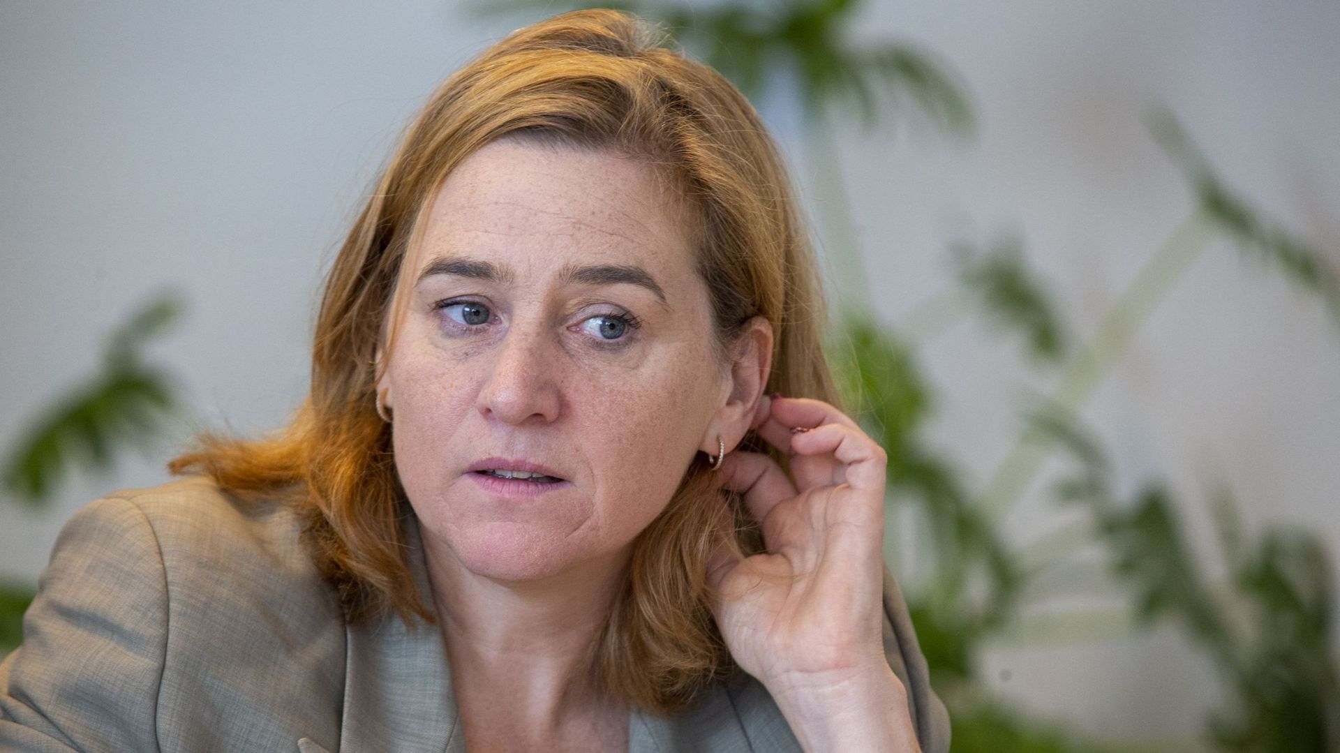 Elke Van den Brandt, ministre bruxelloise en charge de la Mobilité, des Travaux publics et de la Sécurité routière 
