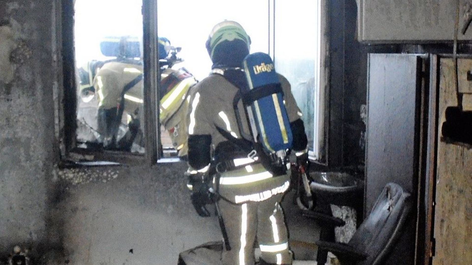 Incendie au 27e étage d'un immeuble à Molenbeek-Saint-Jean 
