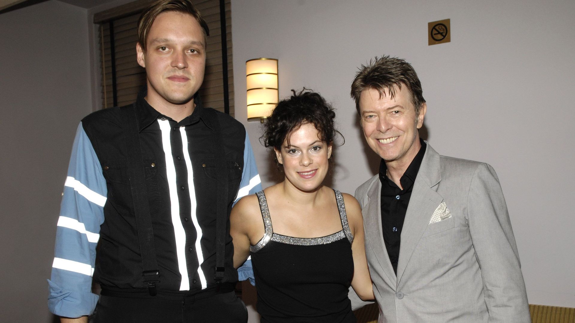 David Bowie on the Opening Night of the H&#38 ; M High Line Festival with The Arcade Fire Who Performed at Radio City Music Hall