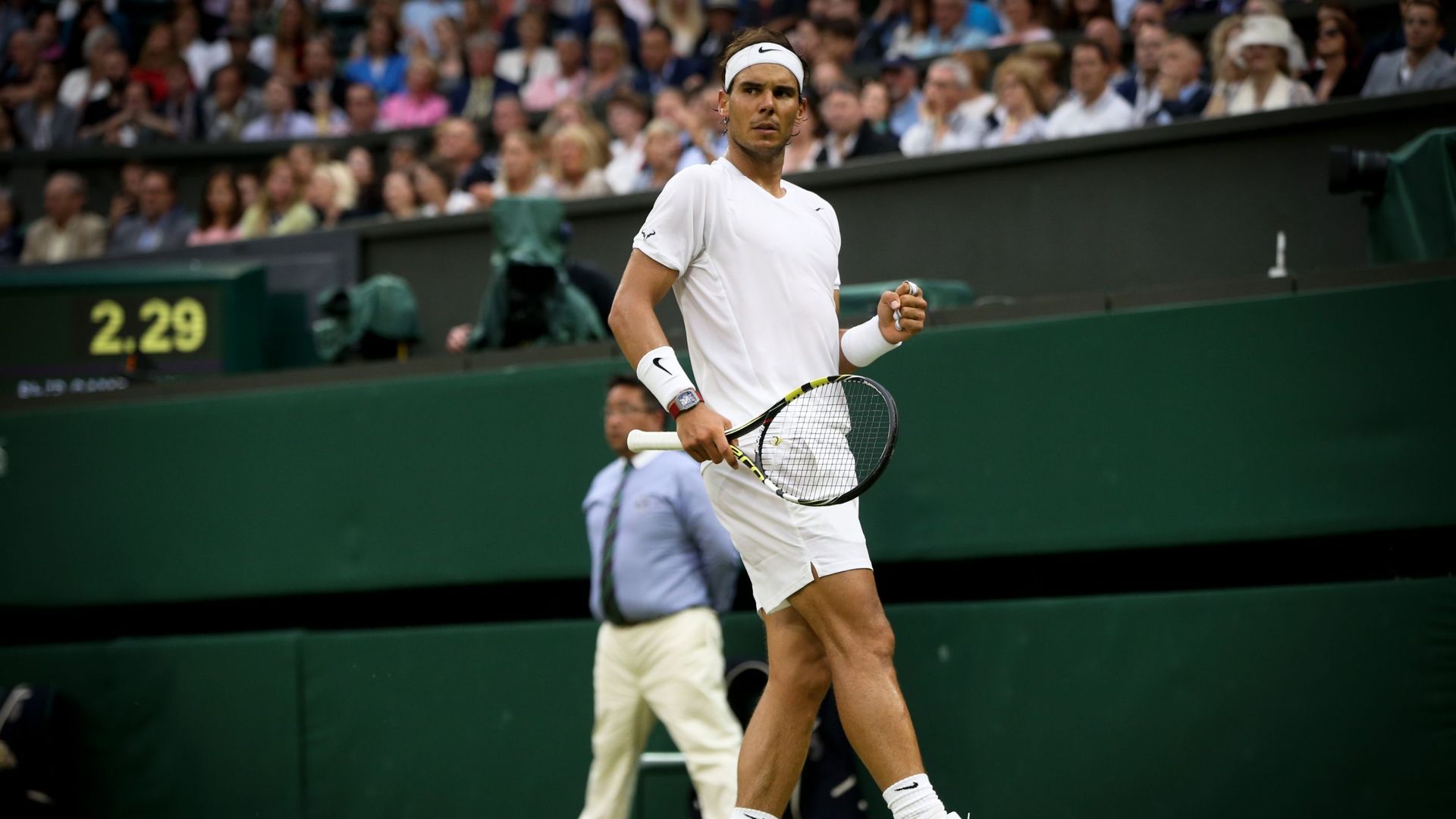 Rafael Nadal à Wimbledon en 2014.